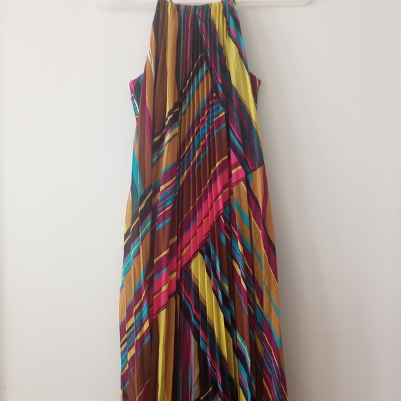 Calvin Klein Multi Color Trapeze Dress Size 2 - Picture 2 of 6